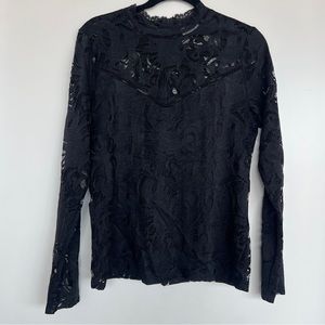 VILA | Long-Sleeved Lace Top